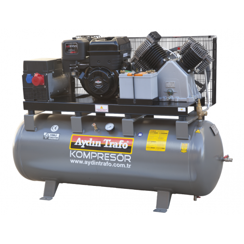 ALTERNATÖRLÜ BENZİNLİ PİSTONLU KOMPRESÖR 
