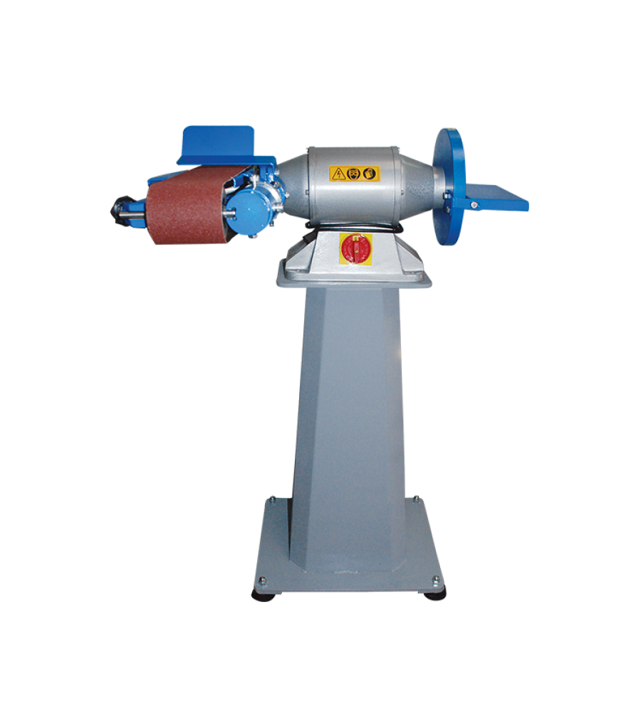 BANT VE DİSKLİ KOLLU ZIMPARA MAKİNASI