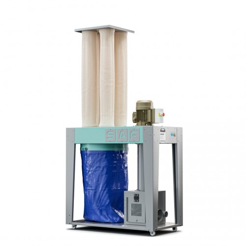 S-2000-T TORBALI VE PARÇA TUTUCULU MOBİL TOZ TOPLAYICI