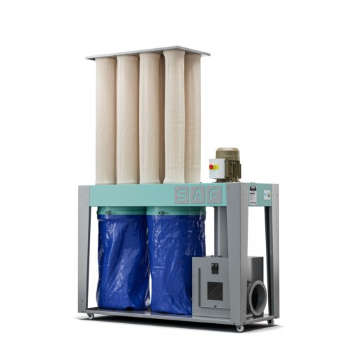 S-2500-2-T TORBALI VE PARÇA TUTUCULU MOBİL TOZ TOPLAYICI