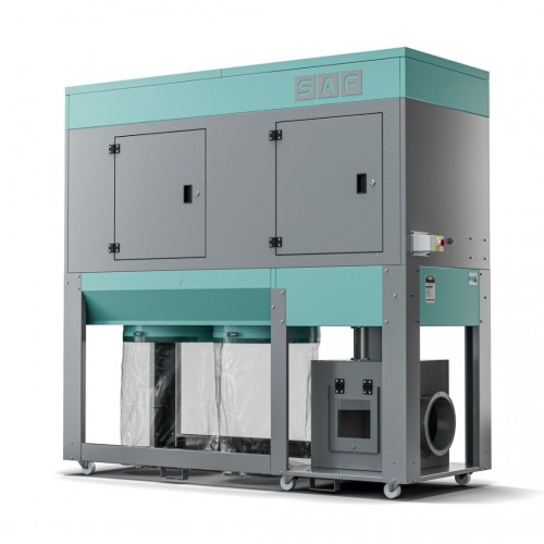 S-5000 TORBALI VE PARÇA TUTUCULU MOBİL TOZ TOPLAYICI