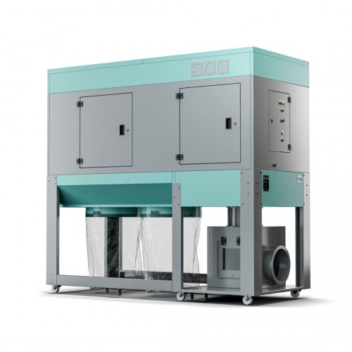 S-6500 TORBALI, PARÇA TUTUCULU VE TEMİZLEMELİ MOBİL TOZ TOPLAYICI