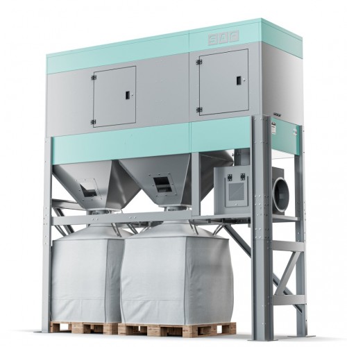 SB-10000 BÜYÜK ÇUVALLI, PARÇA TUTUCULU VE TEMİZLEMELİ MOBİL TOZ TOPLAYICI