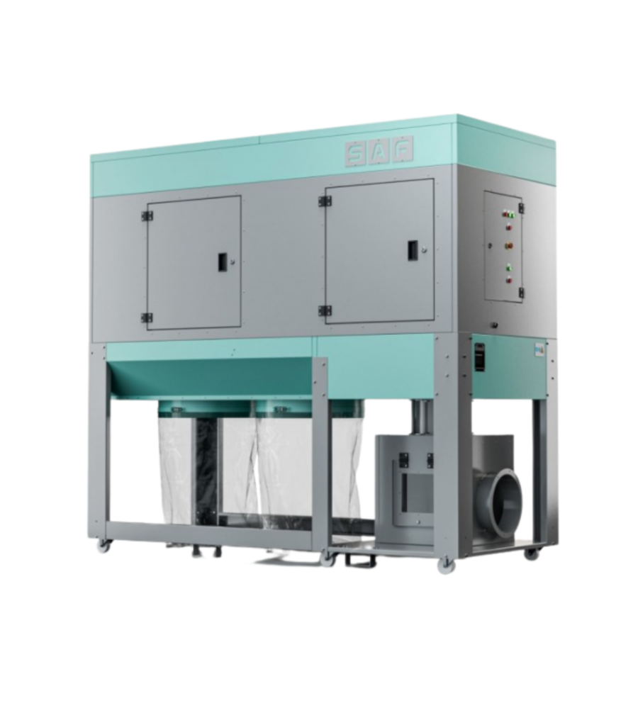 S-6500 TORBALI, PARÇA TUTUCULU VE TEMİZLEMELİ MOBİL TOZ TOPLAYICI