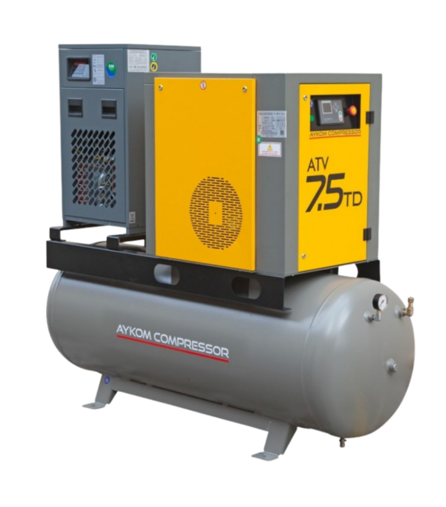 DEPO ÜSTÜ VİDALI HAVA KOMPRESÖRLERİ