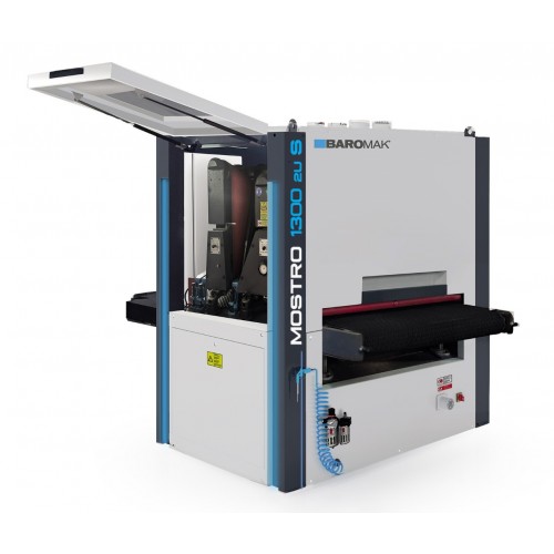 MOSTRO 1300 2U S ÇİFT İSTASYONLU KALİBRE ZIMPARA MAKİNASI